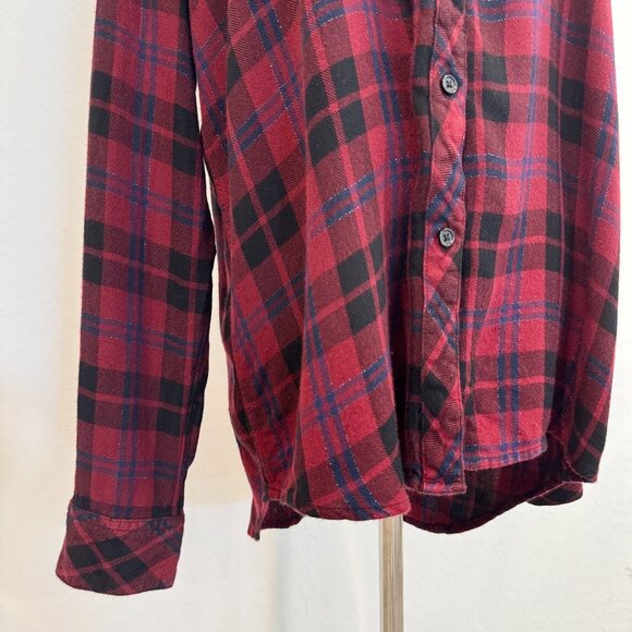 Rails Hunter Button Up Plaid Collared Shirt Flannel Top Western Casual Preppy XL - Picture 4 of 11